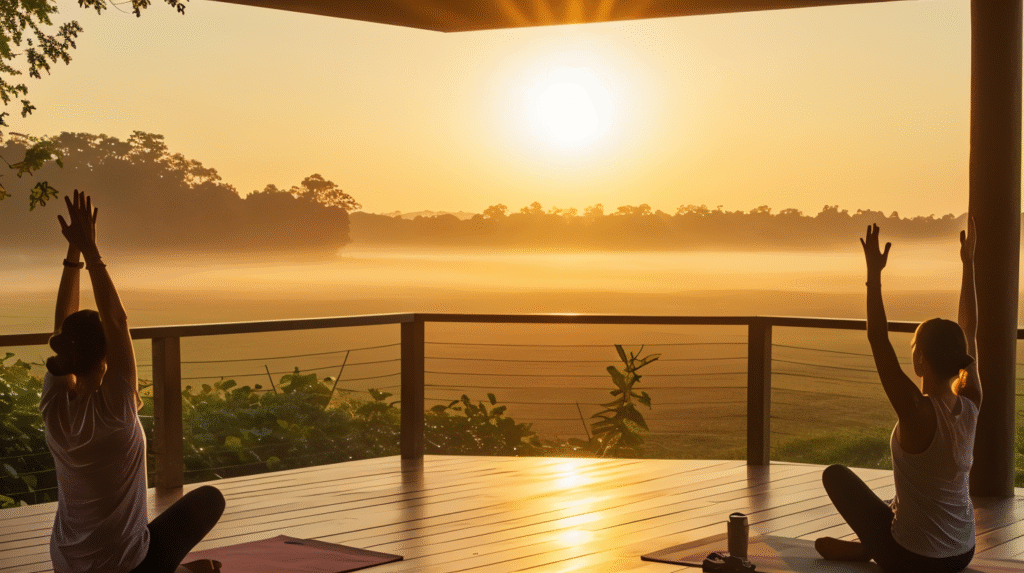 Wellness Retreat in winter